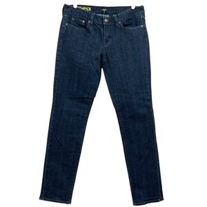 J. CREW Women's Toothpick Jeans Size 29 (31x31) Stretch Mid Rise Stretch Blue